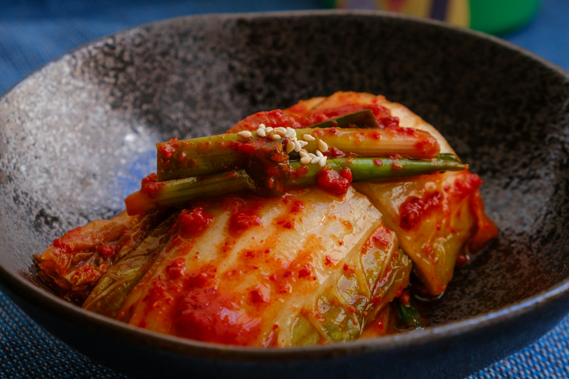 Prato de kimchi caseiro — sabores autênticos com toque pessoal